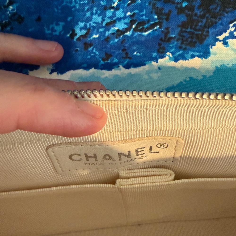 SOLD Chanel Vintage Surfline Flap Bag - Picture 9 of 15